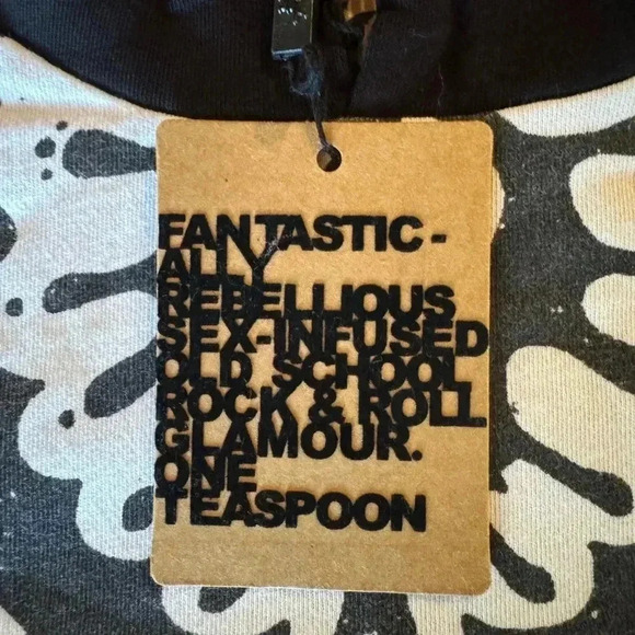 NWT Skull Hoodie by One Teaspoon (XS) - Picture 6 of 7